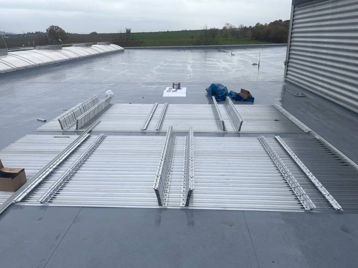 Installing the mounting structure